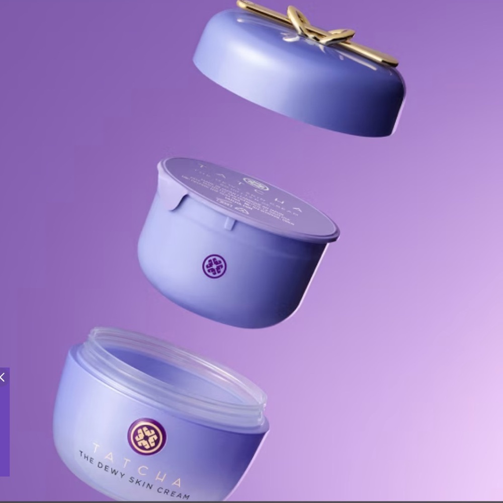 Tatcha Dewey Skin Cream. NIB and refill pod.